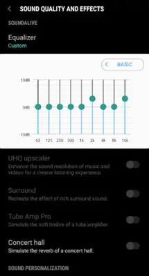 Equalizer - System Equalizer S android App screenshot 1